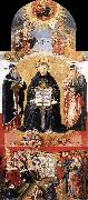 GOZZOLI, Benozzo Triumph of St Thomas Aquinas fg painting